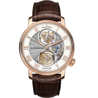Replica Swiss Luxury Replica Blancpain Le Brassus Tourbillon Carrousel Red Gold 2322-3631-55B Replica Watch